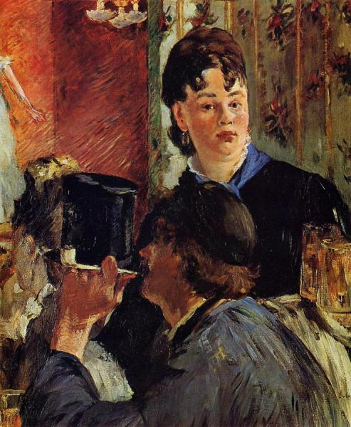 The Waitress by Edouard Manet