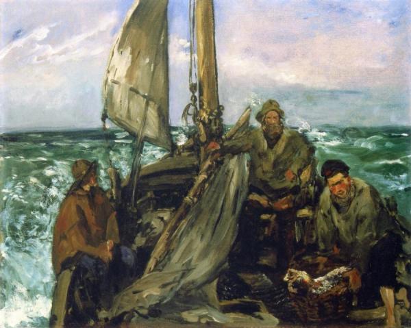 Toilers Of The Sea by Edouard Manet
