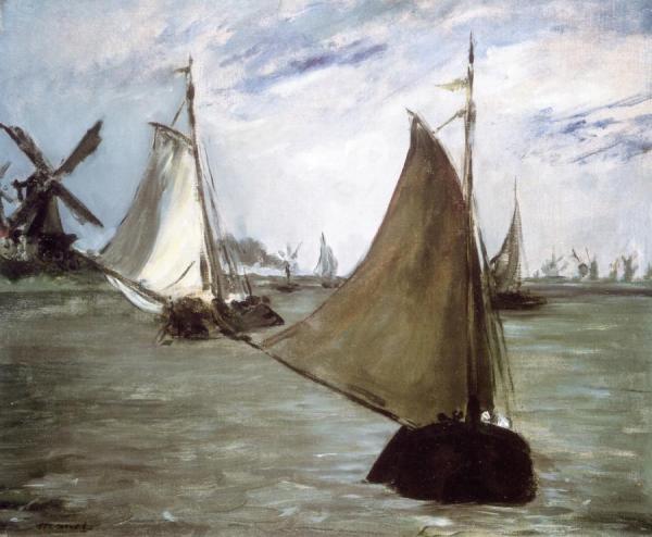 View In Holland by Edouard Manet