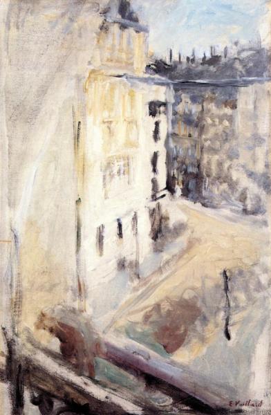 A Corner Of The Place Vintimille, View From The Artist's Window by Edouard Vuillard