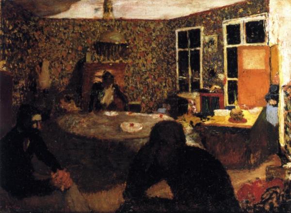 A Family Evening by Edouard Vuillard