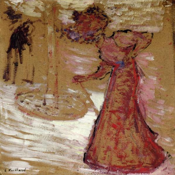 An Elegant Woman by Edouard Vuillard Oil Painting Reproductions