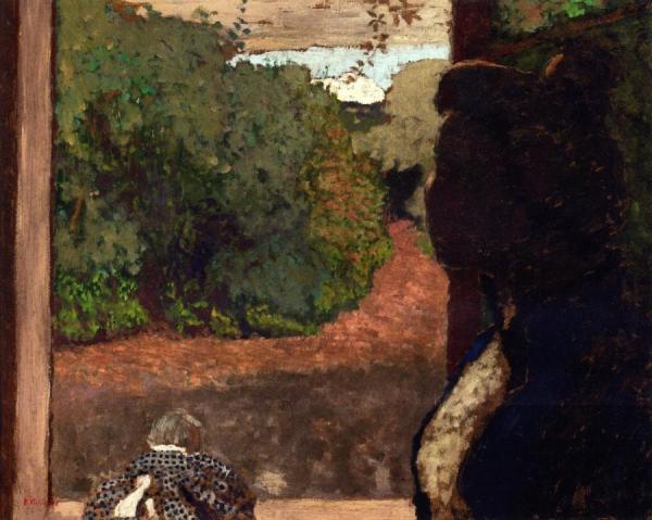 At The Window by Edouard Vuillard Oil Painting Reproductions