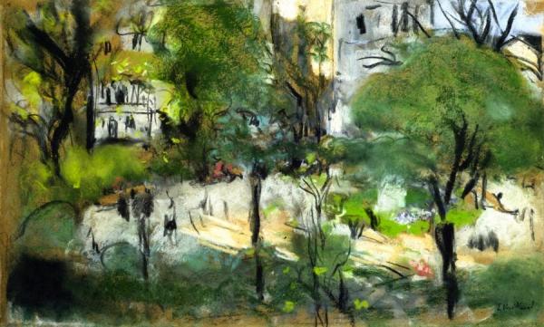 Berlioz Park by Edouard Vuillard