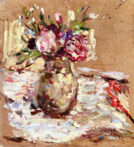 Bouquet Of Flowers by Edouard Vuillard