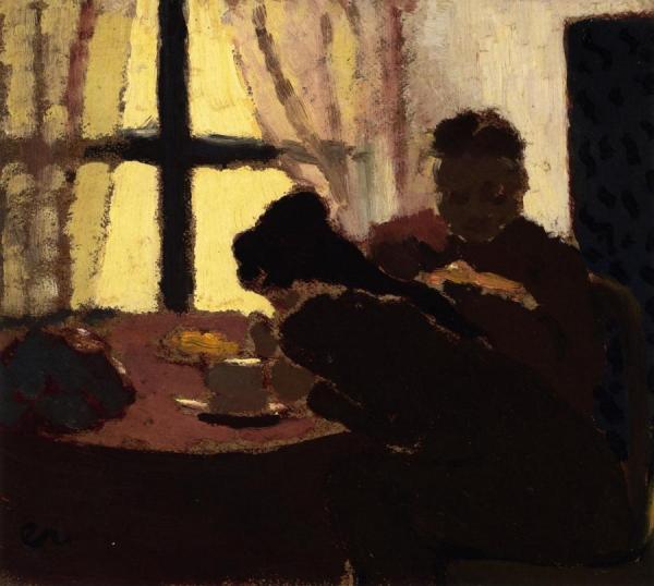 Breakfast By The Window by Edouard Vuillard