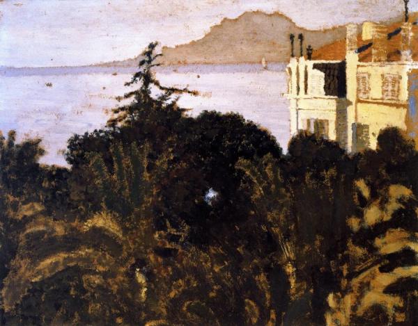 Cannes, Garden On The Mediterranean by Edouard Vuillard