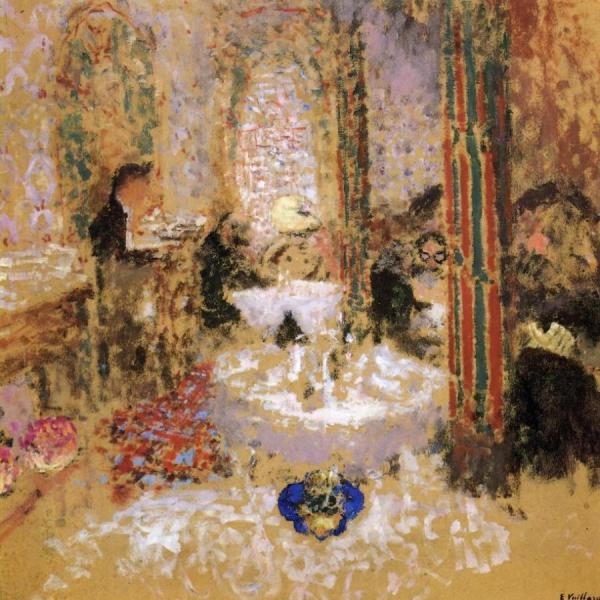 Chez Maxime by Edouard Vuillard