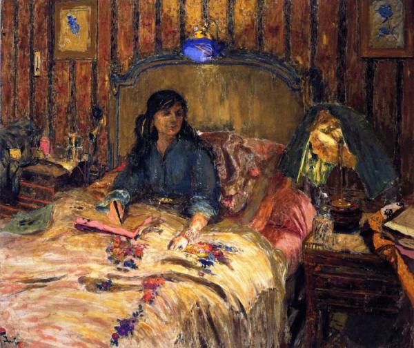 Countess Anna De Noailles (first Version) by Edouard Vuillard