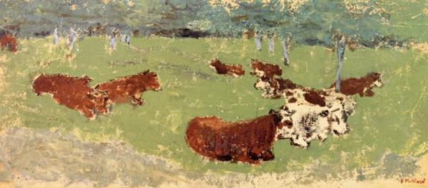 Cows by Edouard Vuillard
