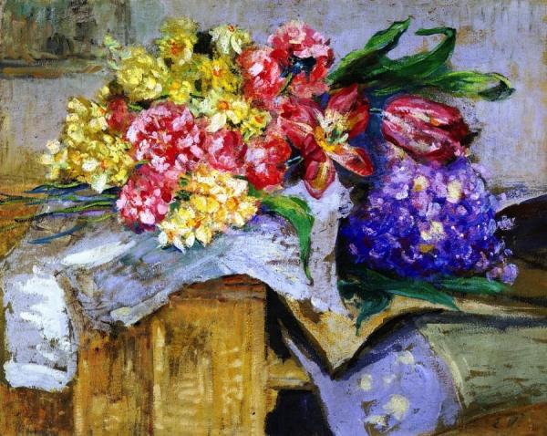 Flowers by Edouard Vuillard