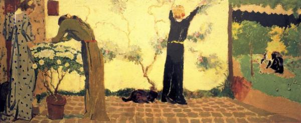 Gardening by Edouard Vuillard