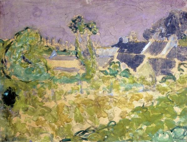 Houses In Brittany by Edouard Vuillard