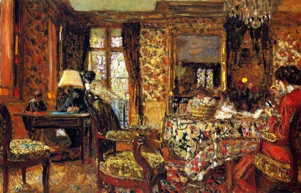 In The Room by Edouard Vuillard