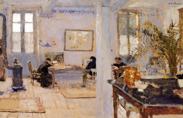 In The Room by Edouard Vuillard