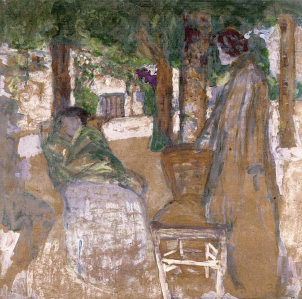 In The Shade by Edouard Vuillard