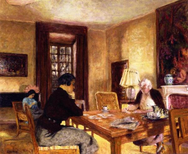 Intimacy by Edouard Vuillard