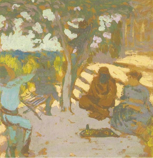 Edouard Vuillard Jardin à L'Étang-la-ville