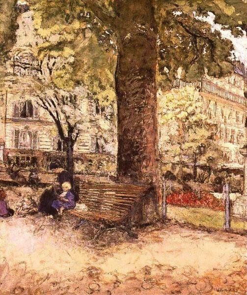 La Place Vintimille by Edouard Vuillard