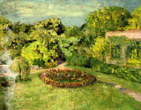 Le Massif Pres La Maison by Edouard Vuillard
