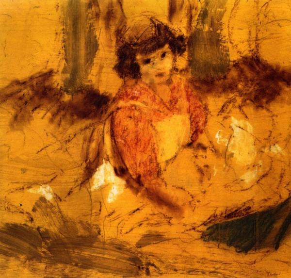 Little Girl by Edouard Vuillard