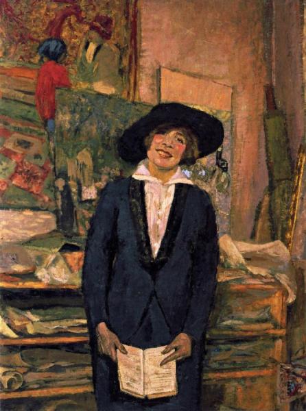 Lucie Belin Smiling by Edouard Vuillard