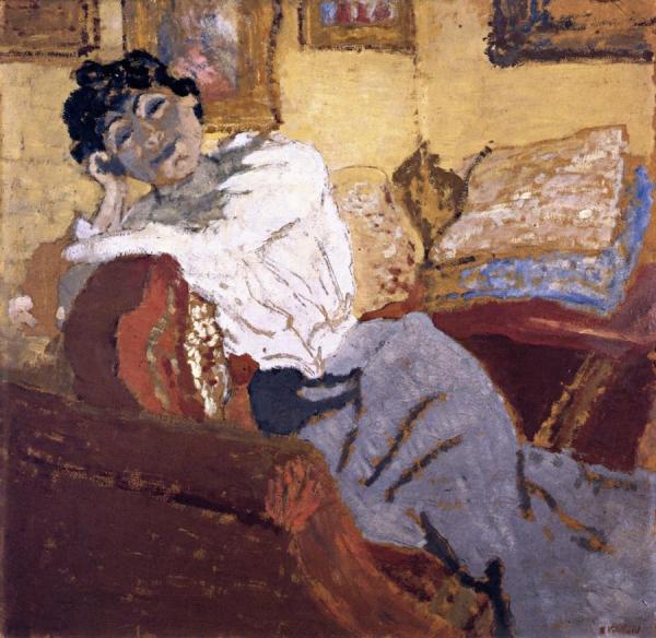 Madame Hessel In Her Boudoir by Edouard Vuillard