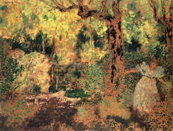 Misia In The Wood by Edouard Vuillard