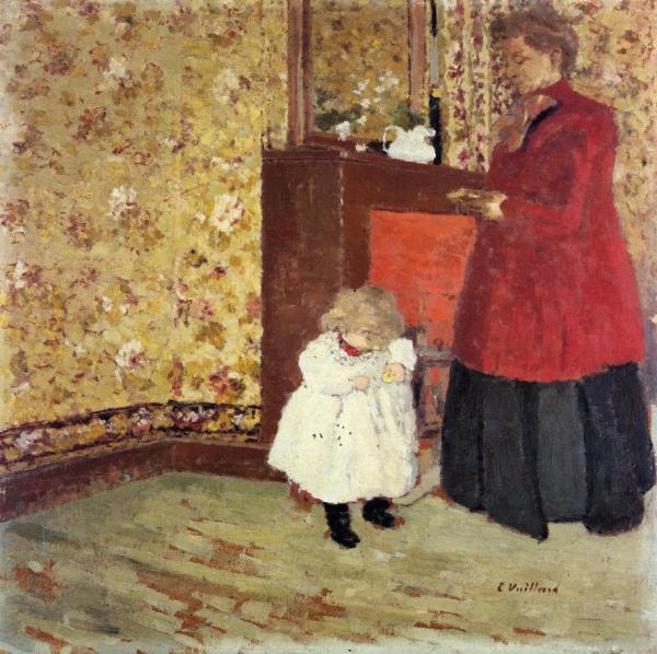 Mother And Child by Edouard Vuillard