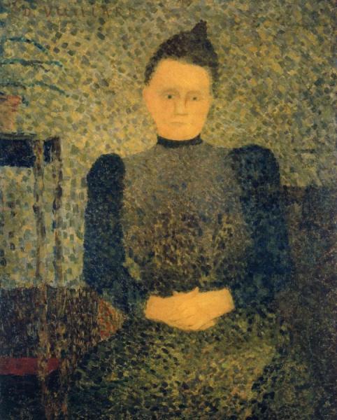 Portrait Of Marie Vuillard by Edouard Vuillard