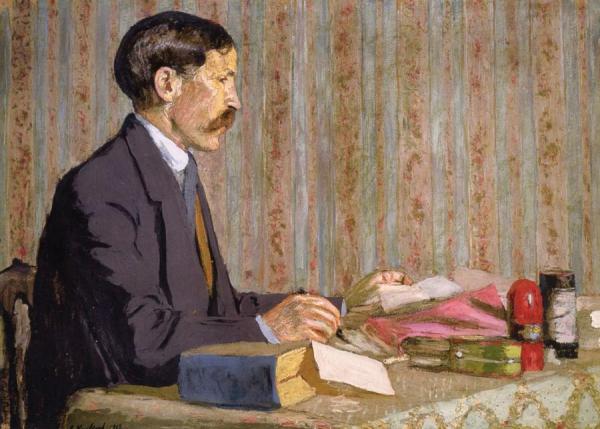 Portrait Of Rene Blum by Edouard Vuillard