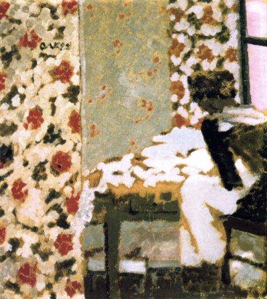 Seamstress With Scraps by Edouard Vuillard Oil Painting Reproductions