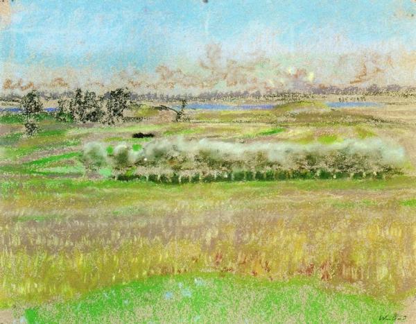 Silver Trees by Edouard Vuillard