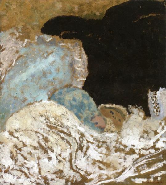 Sleeping Baby by Edouard Vuillard