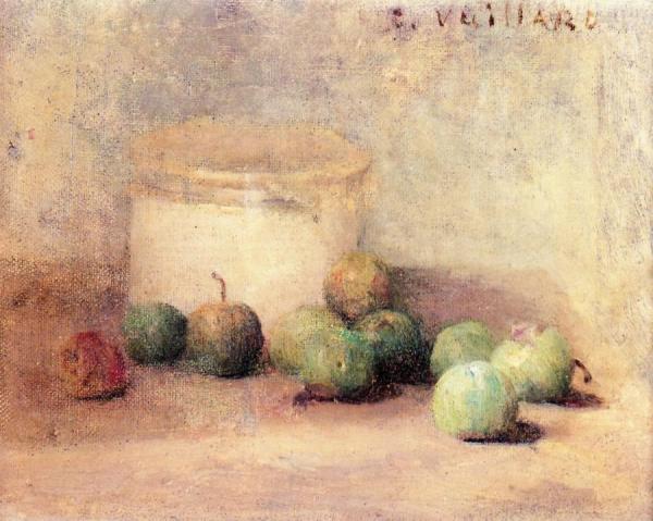 Still Life With Plums by Edouard Vuillard