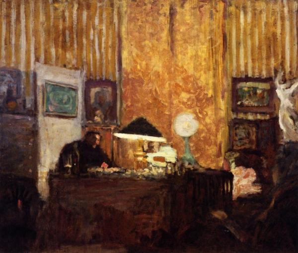 Thadée Natanson At His Desk by Edouard Vuillard
