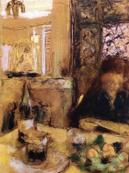 The Artist's Mother Reading by Edouard Vuillard Oil Painting Reproductions