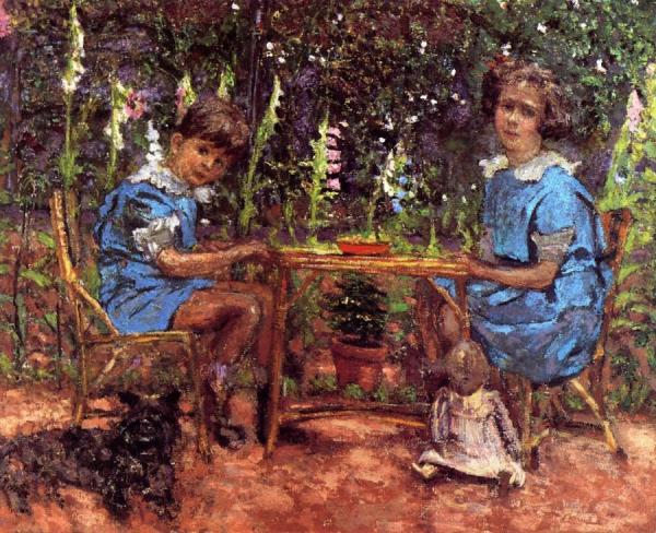 The Bassiano Children by Edouard Vuillard