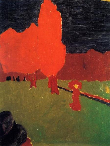 The Bois De Boulogne by Edouard Vuillard