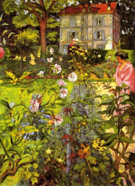 Edouard Vuillard The Clos Cézanne At Vaucresson