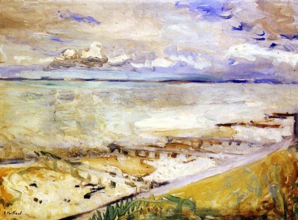 The Coast At Honfleur by Edouard Vuillard