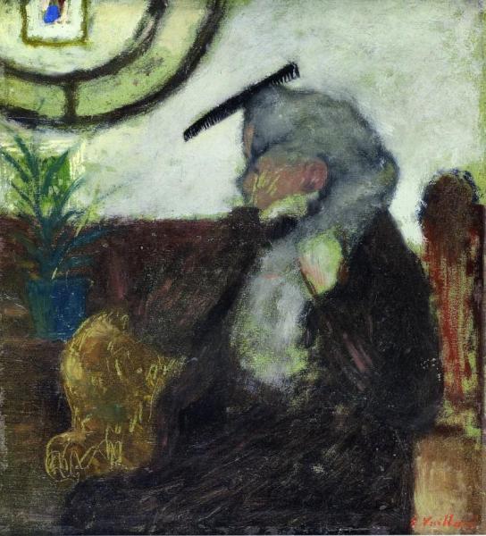 The Comb by Edouard Vuillard
