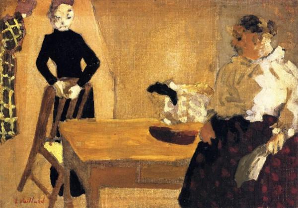 The Conversation by Edouard Vuillard