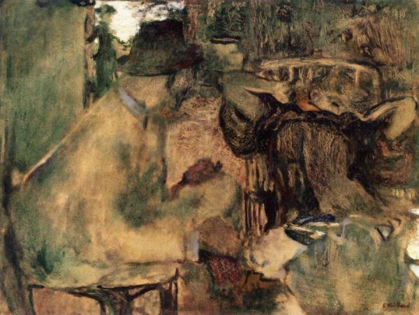 The Conversation by Edouard Vuillard Oil Painting Reproductions
