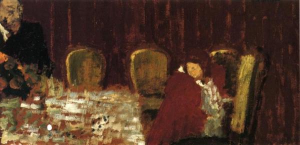 The Dining Room by Edouard Vuillard