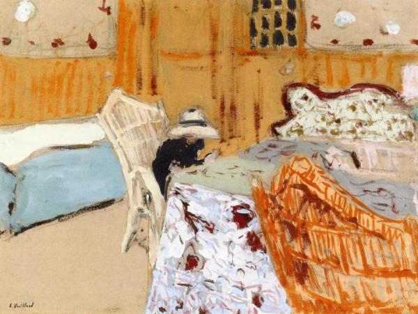 The Genoese Muslin Tablecloth by Edouard Vuillard
