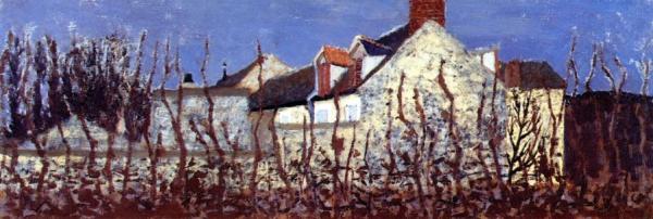 The Home Of Mallarme In Valvins by Edouard Vuillard