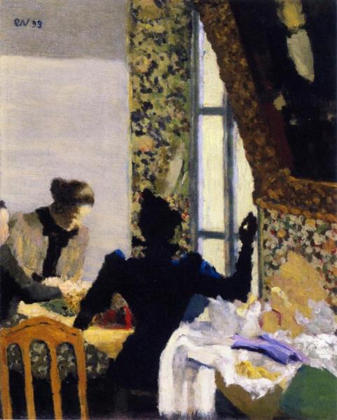 The Length Of Thread by Edouard Vuillard