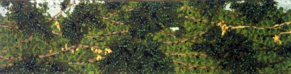 The Public Gardens - Overdoor - I by Edouard Vuillard