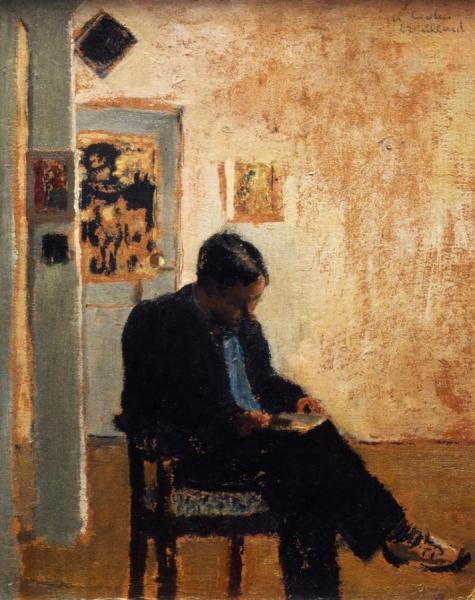 The Reader (romain Coolus) by Edouard Vuillard